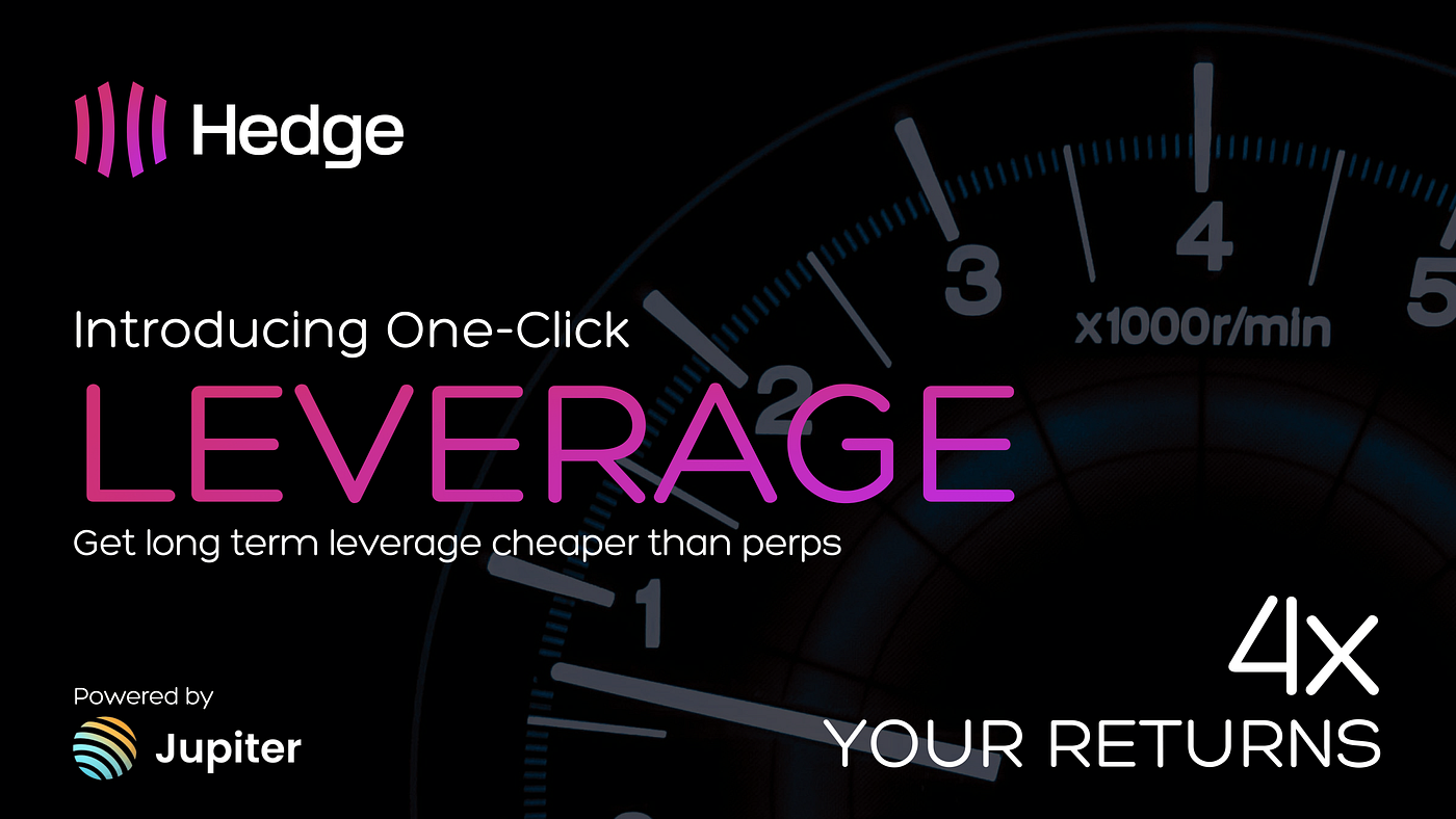 Introducing leverage vaults on Hedge | by Hedge | Medium
