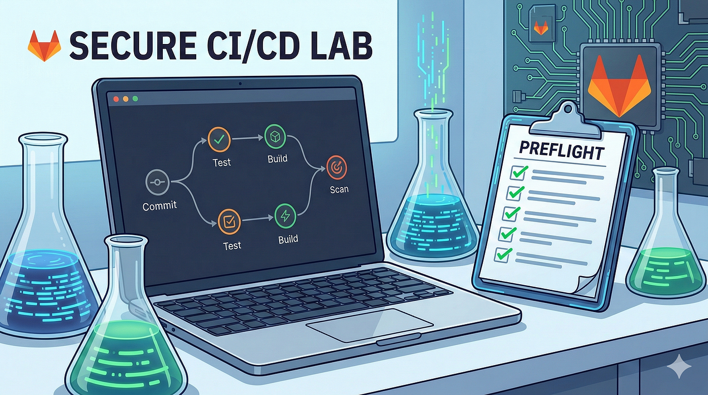 CI/CD Lab 02: Preflight Checks and Security Scan in Gitlab CI