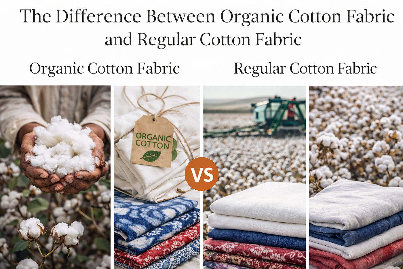The Difference Between Organic Cotton Fabric and Regular Cotton Fabric