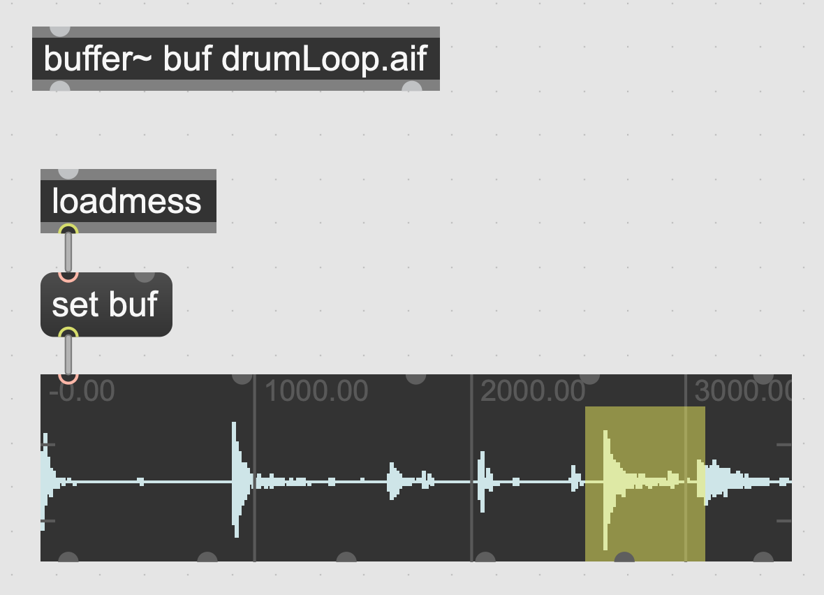Max MSP — Copying regions of audio 