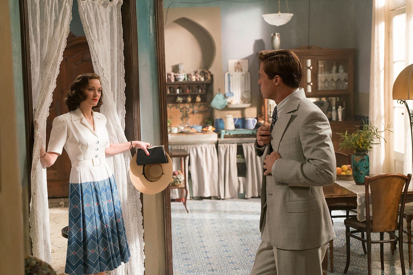 Costumes from the movie “Allied” (2016) | by Fashion.Art.Cinema | Medium