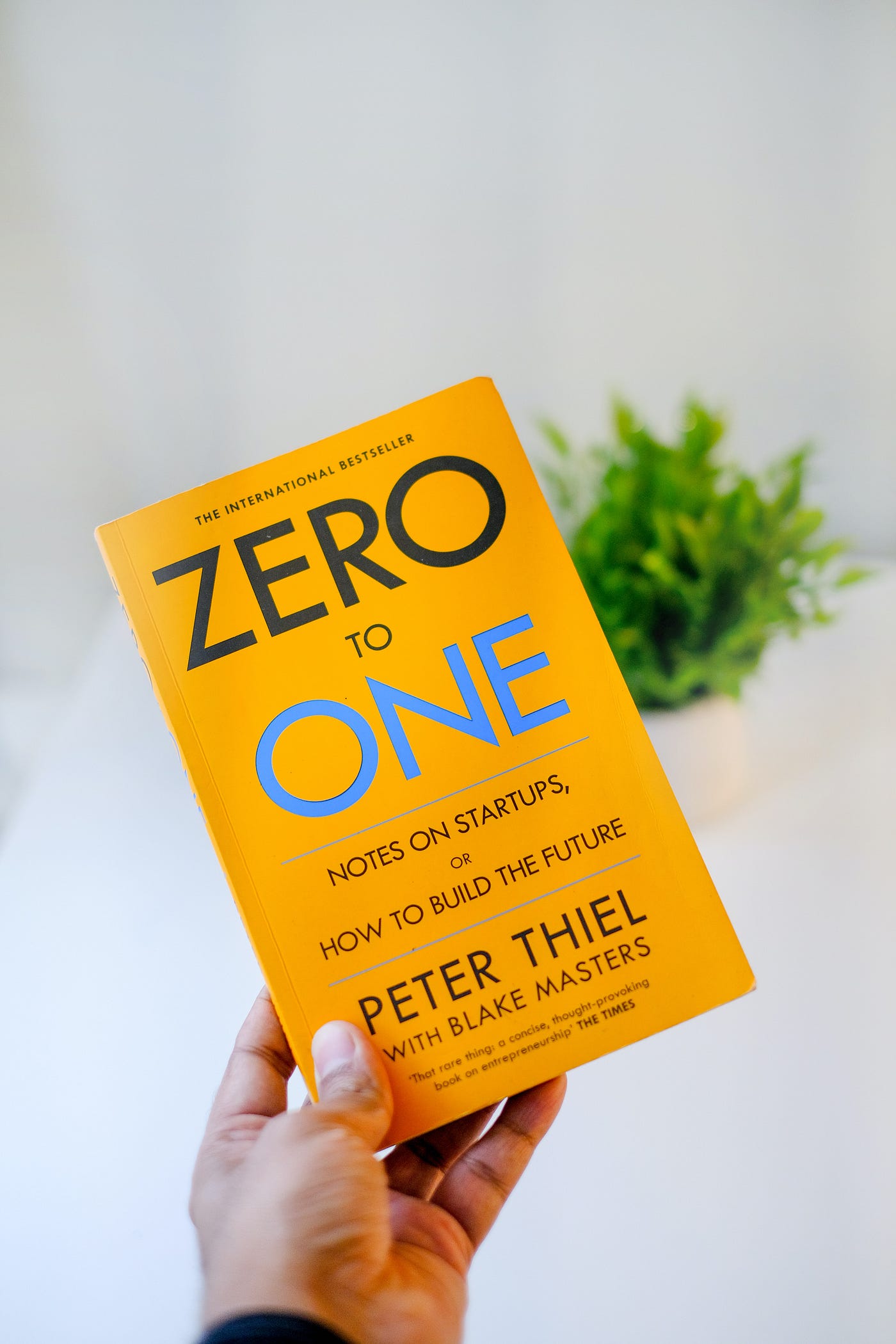ZERO to ONE by Peter Thiel (Book Review)
