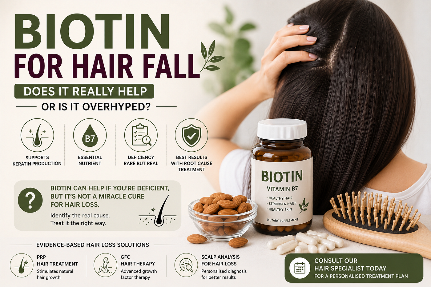 Biotin for Hair Fall: Does It Really Help or Is It Overhyped?