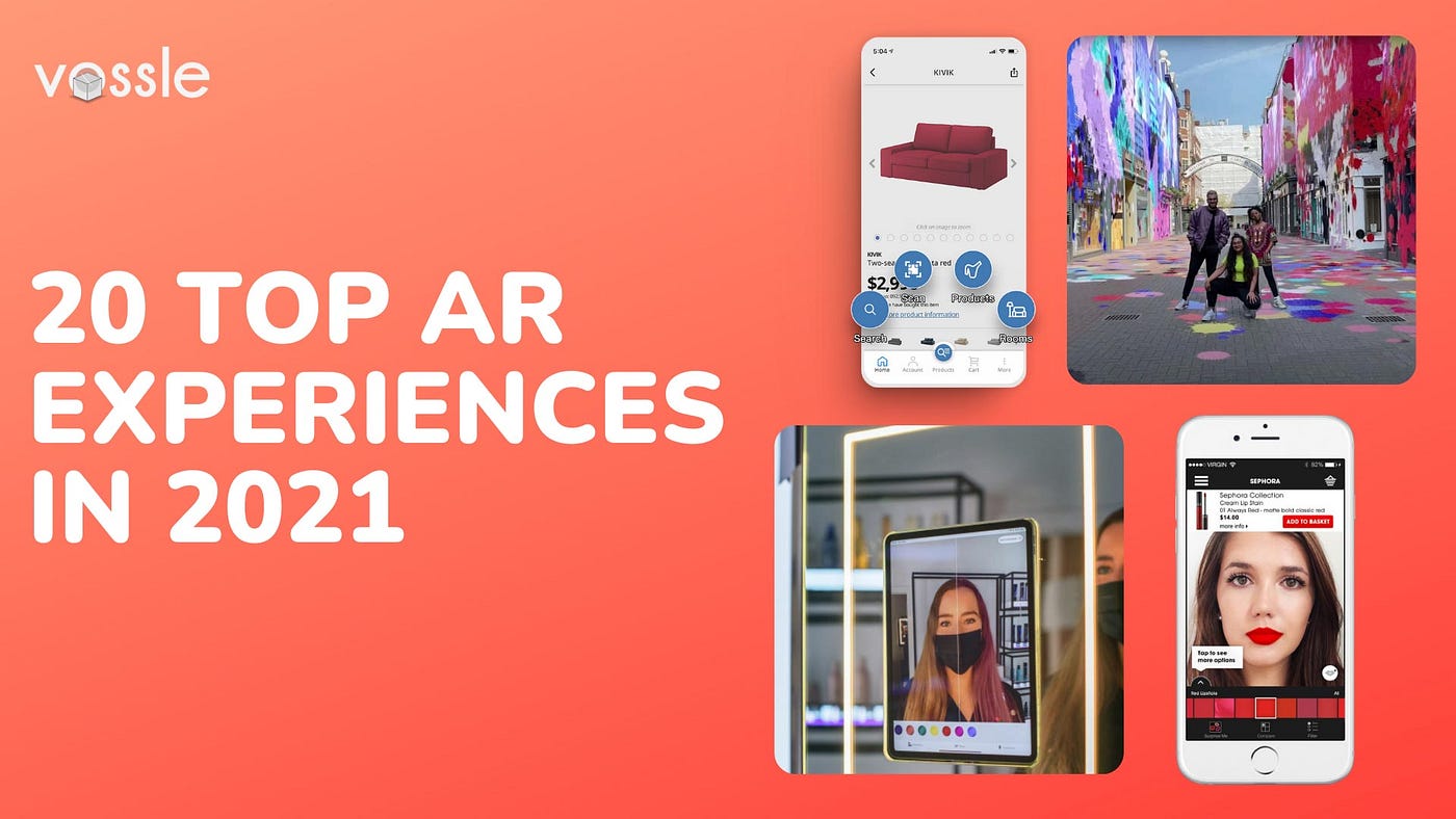 Top Examples of Augmented Reality (AR) Experiences — Vossle Blog | by  Vossle | Medium