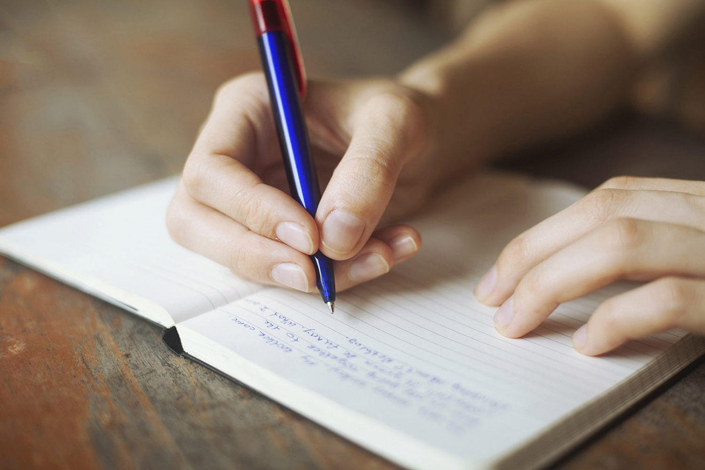 Jotting things down