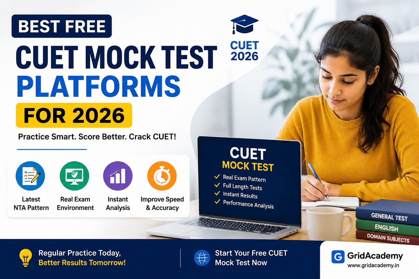 Best Free CUET Mock Test Platforms for 2026