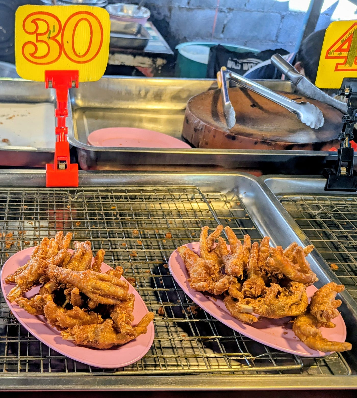Deep fried chicken feet are not my thing