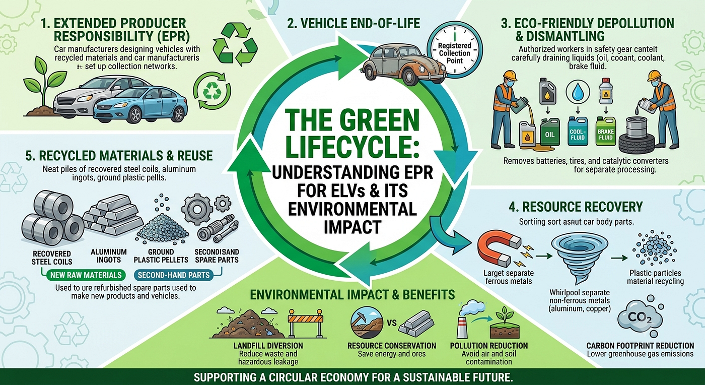 Understanding EPR and the Battle Against End-of-Life Vehicles(ELVs)