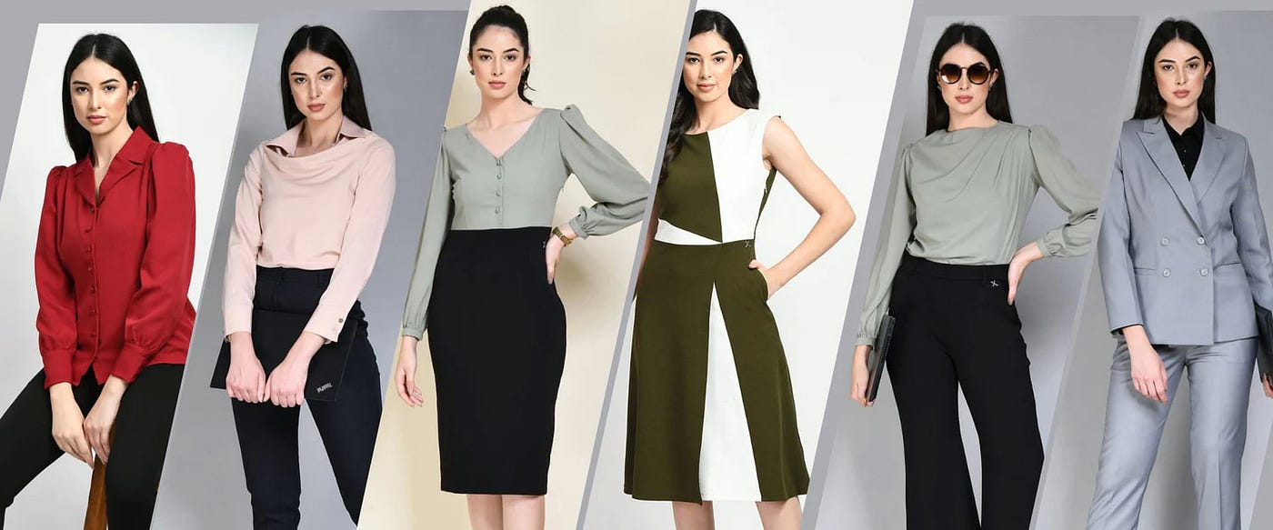 Trendy Professional Outfits for Women: Adding Style to Business Attire, by  Exude