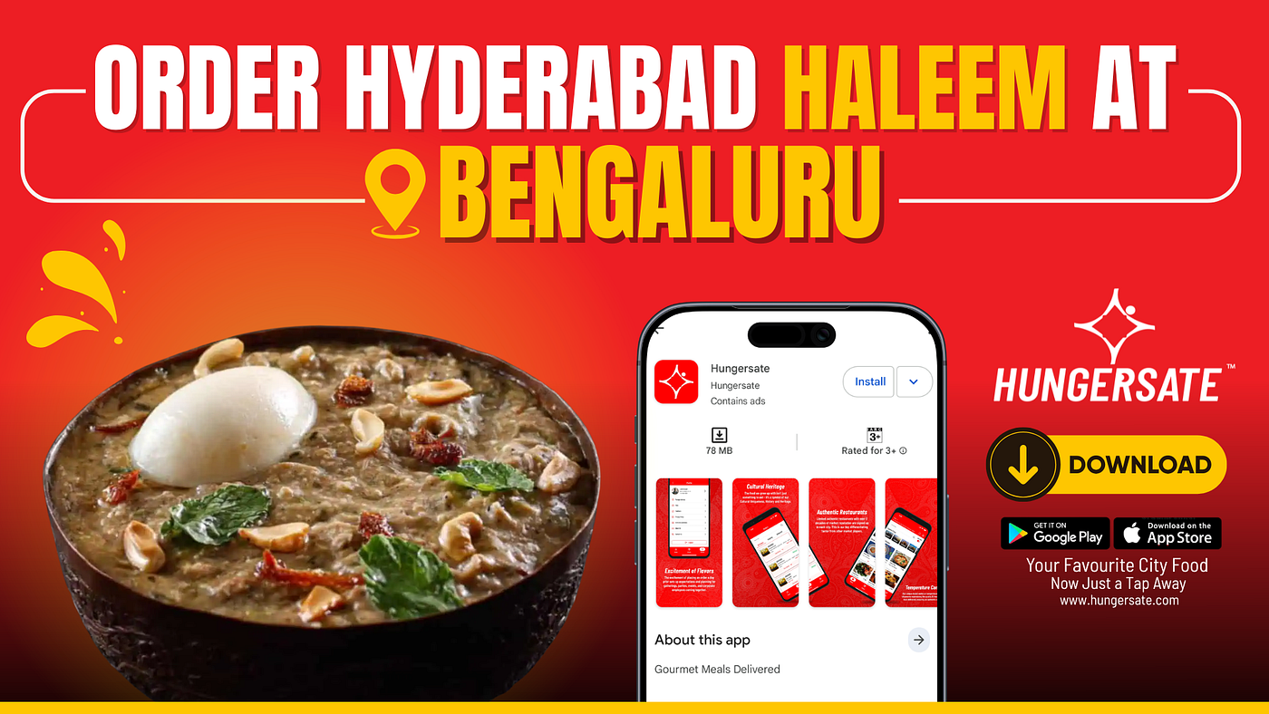 Hyderabad Haleem Is Now Just a Click Away for Bengaluru This Ramadan