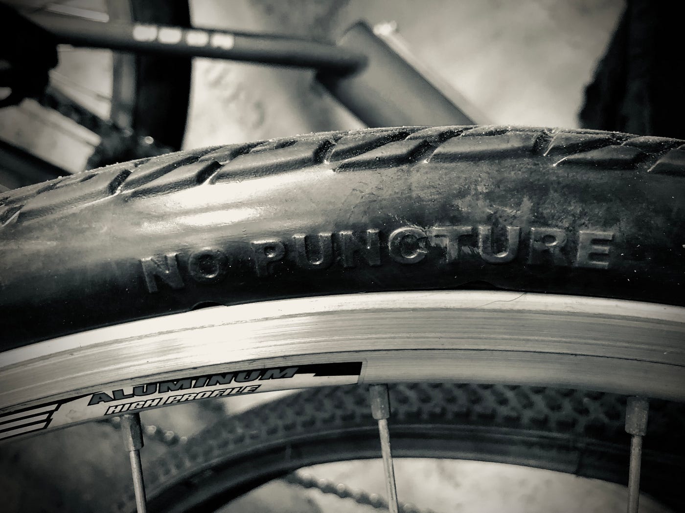 No puncture bike sales tires