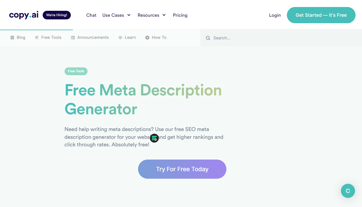 Top 10 Best Free Meta Description Generator Tools For Articles & Blogs in  2023 | Medium