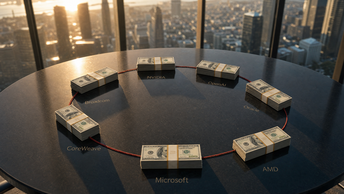 The Ouroboros at the Heart of the AI Boom: What Happens When Money Eats Its Own Tail