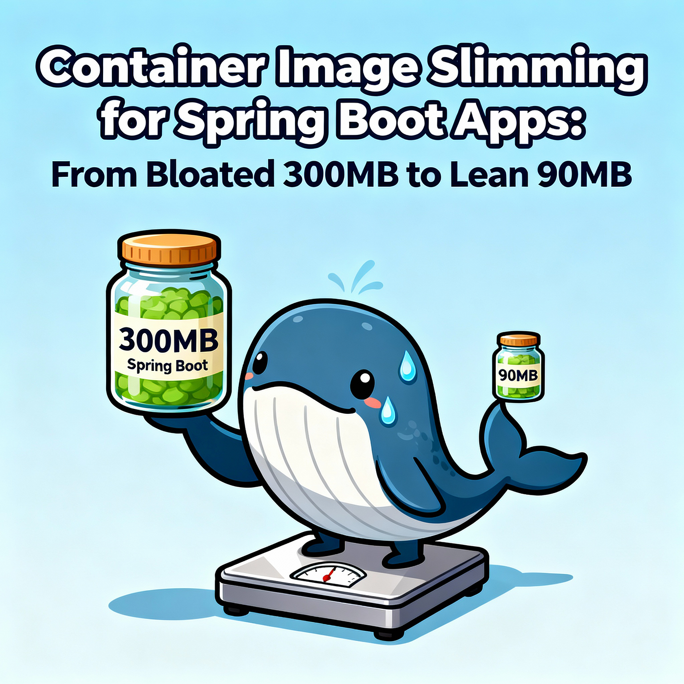 Container Image Slimming for Spring Boot Apps: From Bloated 300MB to Lean  90MB | by Vivek D | Stackademic