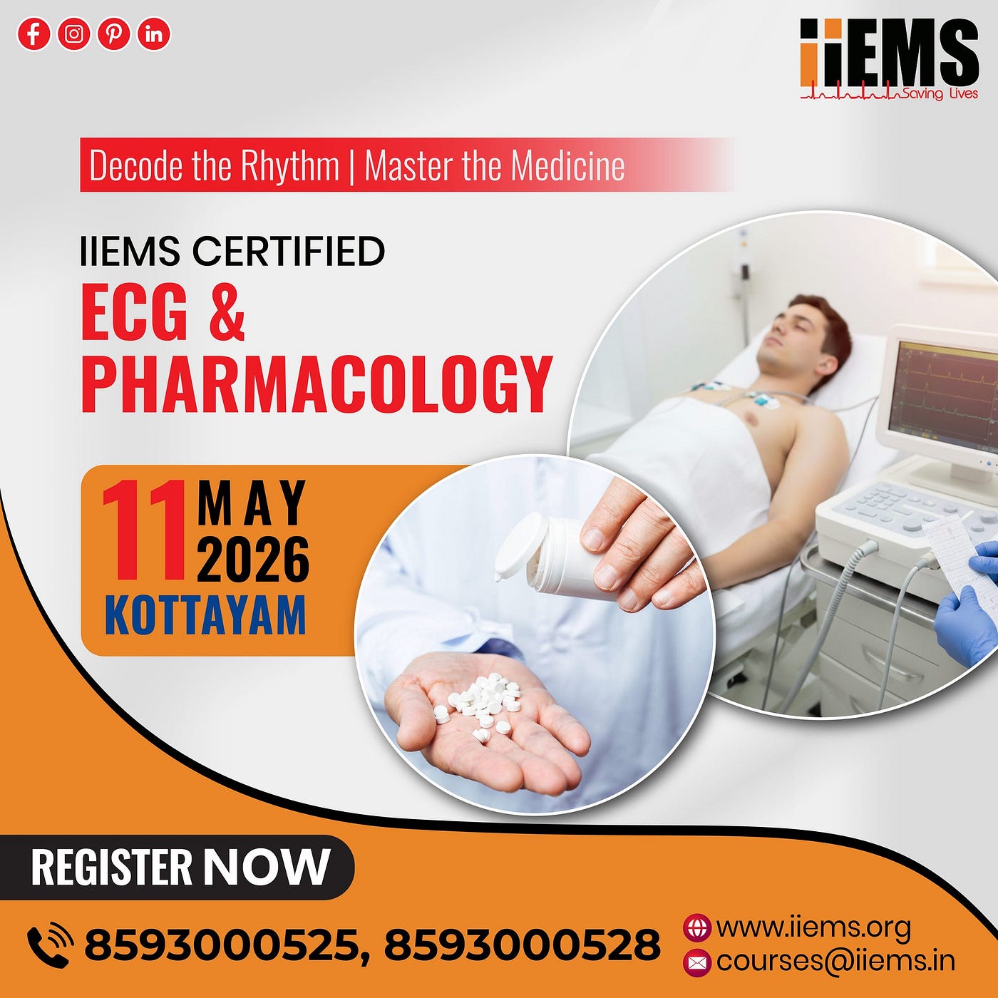 Master ECG Pharmacology — Build Critical Cardiac Skills — IIEMS