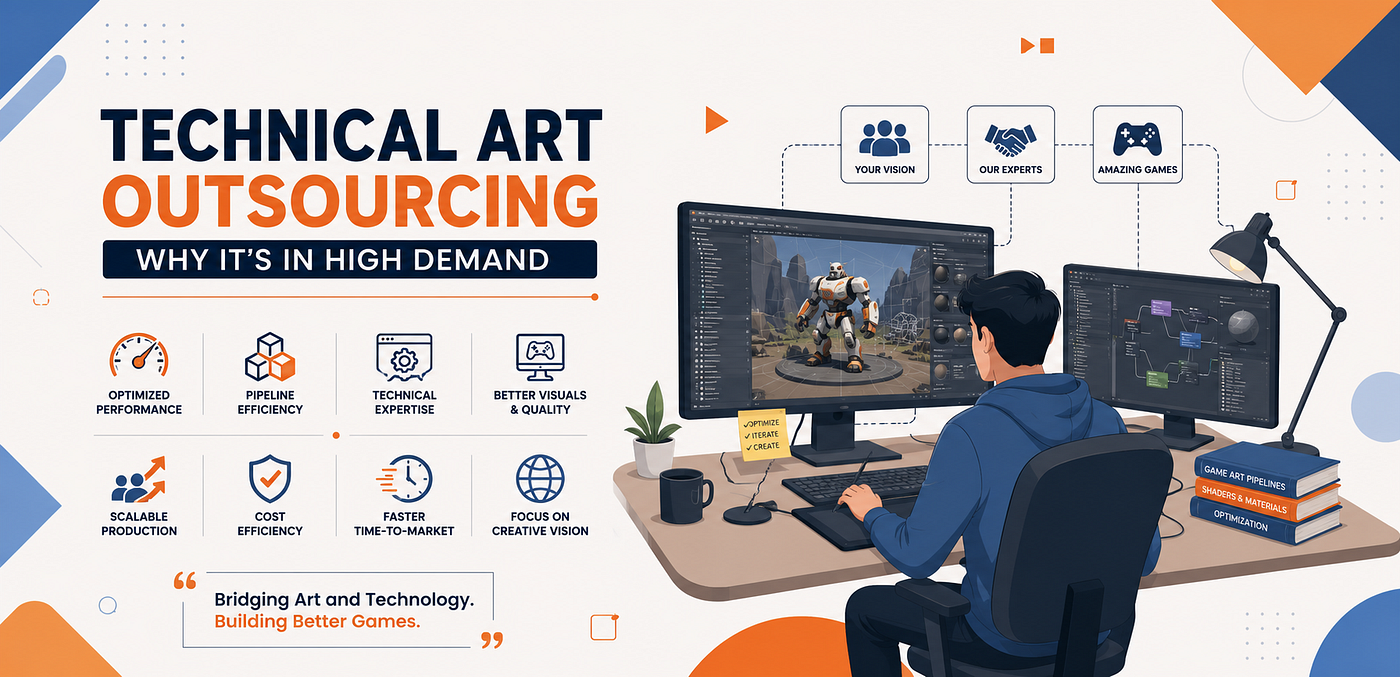 Technical Art Outsourcing: Why More Game Studios Are Choosing External Experts