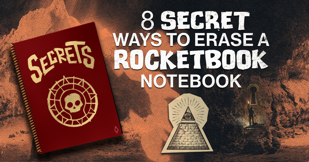 8 Secret (But Actually Helpful) Ways to Erase a Rocketbook