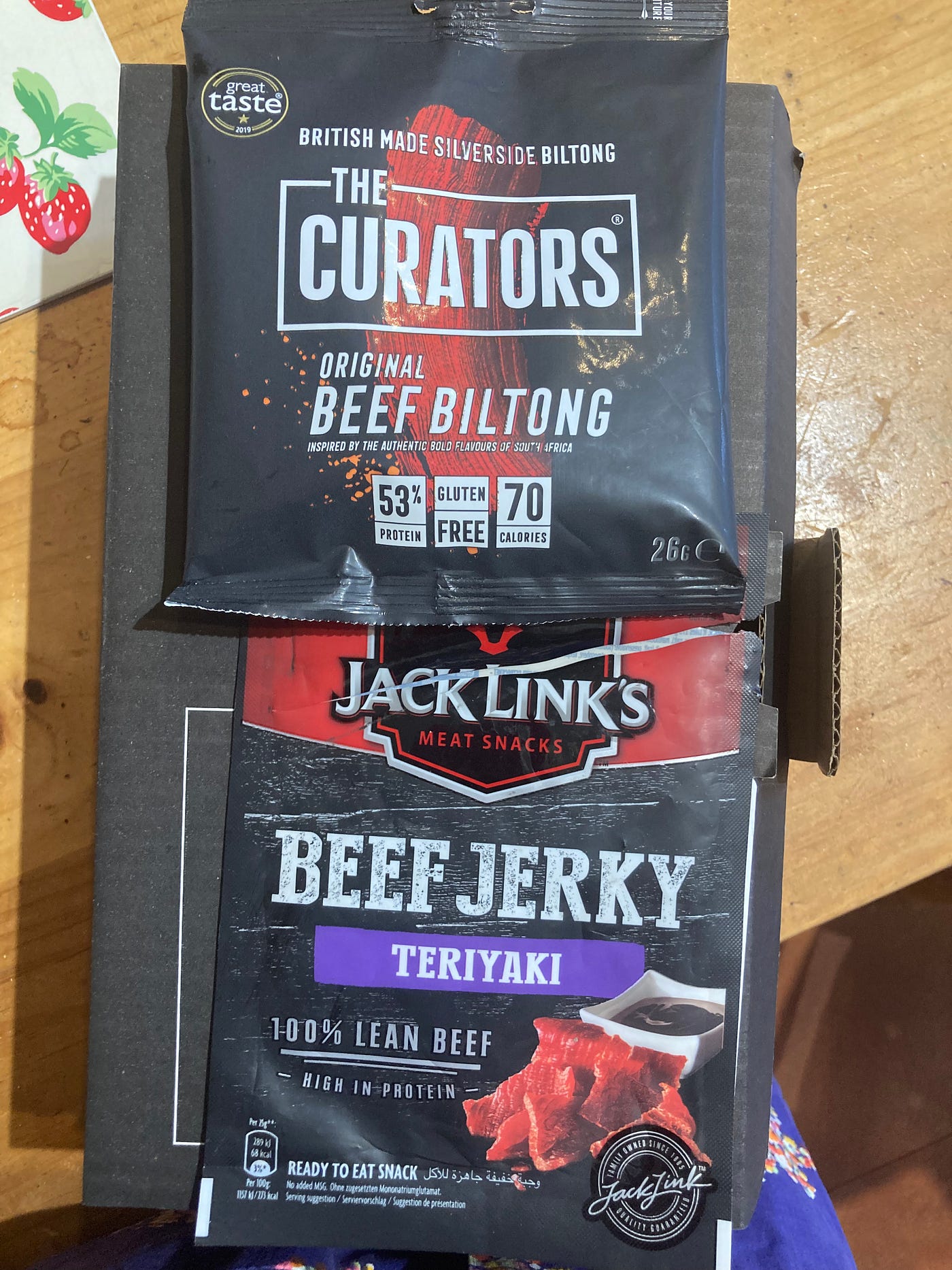 beef jerky nutritional benefits