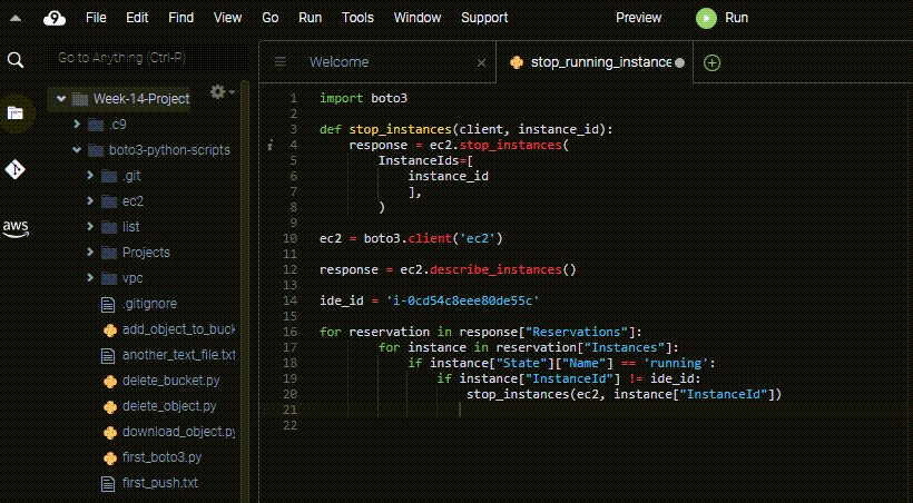Efficiently Halting EC2 Instances with Boto3 and Python | by