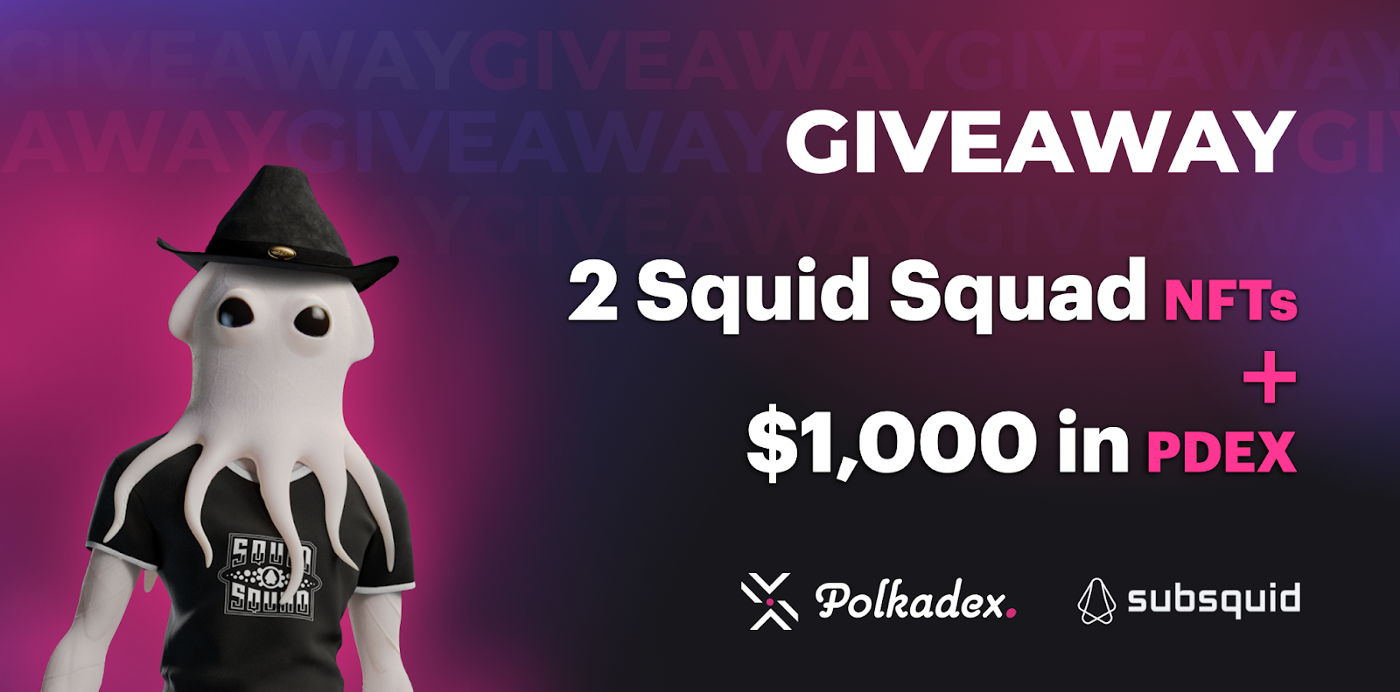 Subsquid and Polkadex Announce Joint Giveaway | by Polkadex | Medium