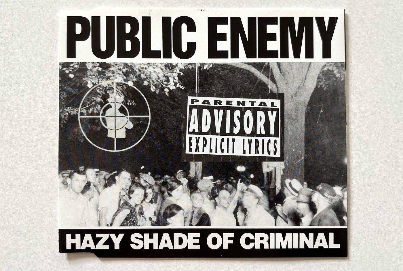 Hazy Shade of Criminal, sticker added and altered by author. Image copyright Jesse Karjalainen.