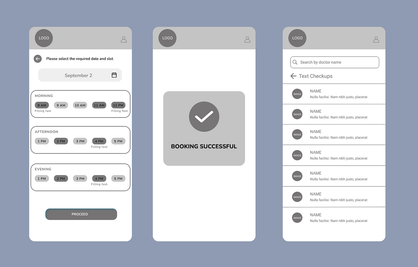 Doctor Appointment & Consultation App UI Kit, Case Study