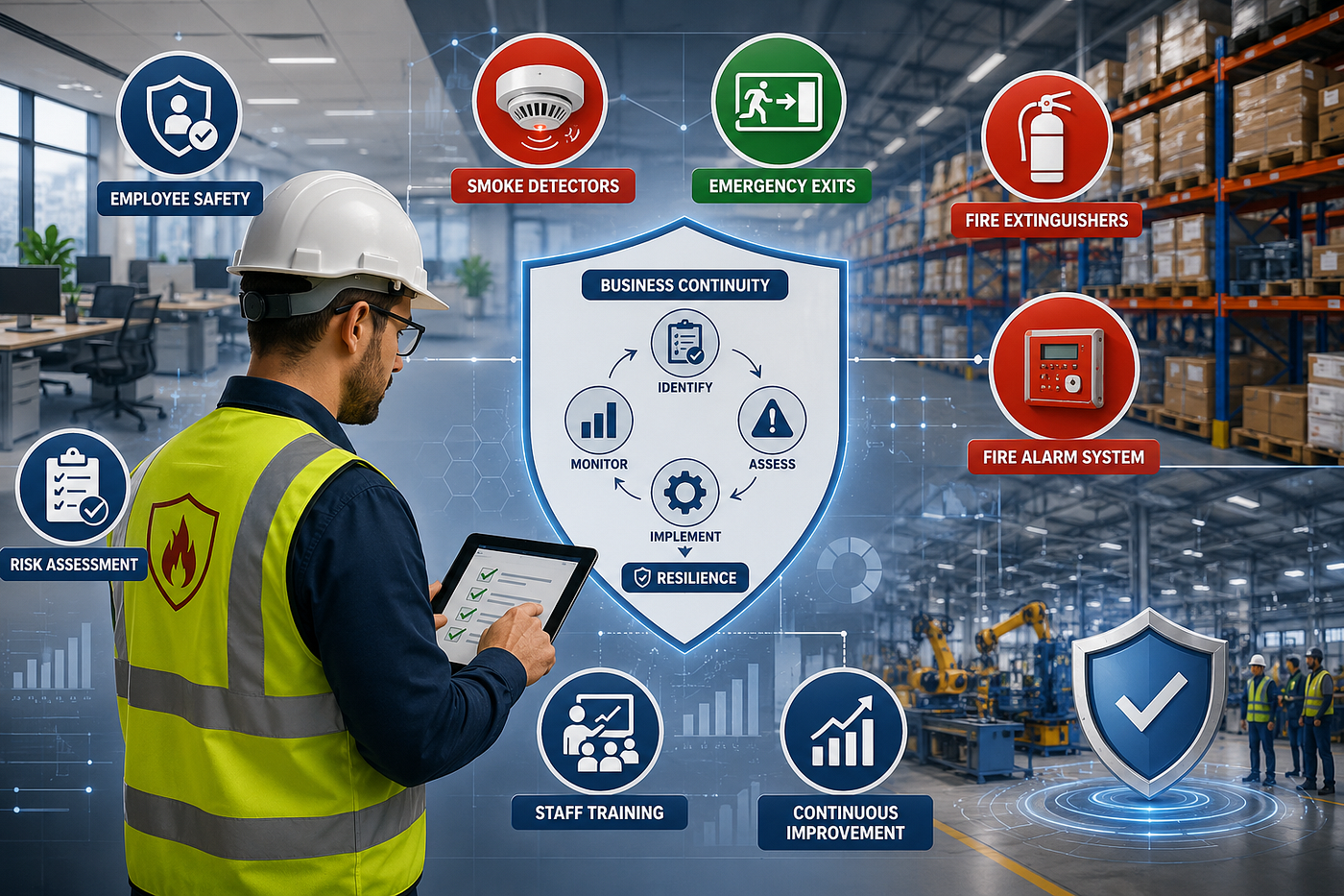 How Fire Risk Assessment Improves Business Continuity