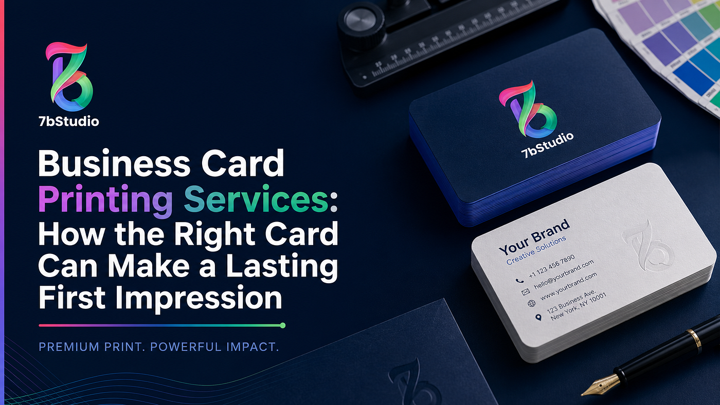 Business Card Printing Services: How the Right Card Can Make a Lasting First Impression