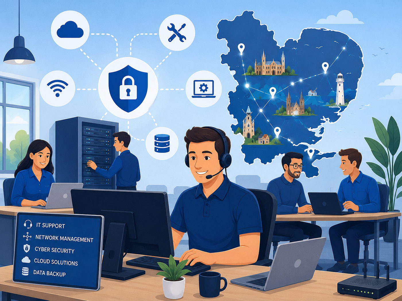 From Market Towns to Cambridge’s Tech Corridor: What Business IT Support in East Anglia Really…