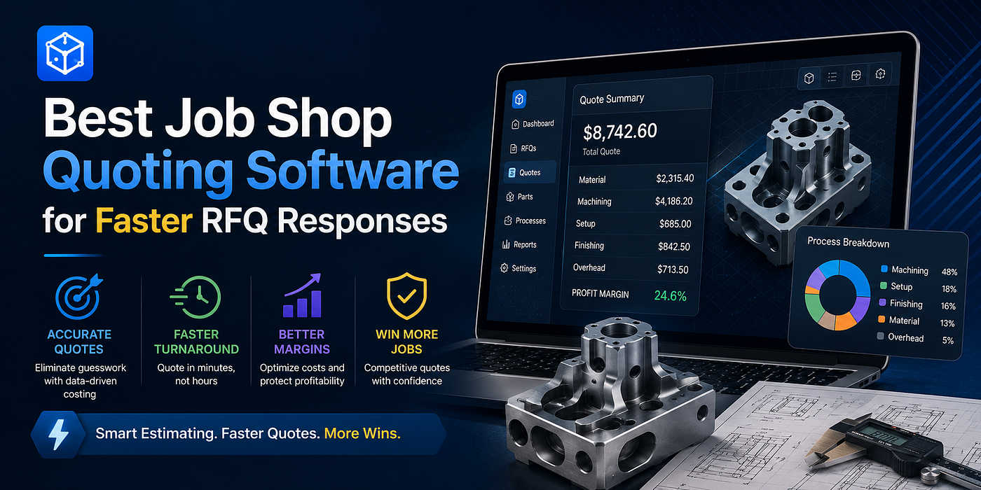Best Job Shop Quoting Software for Faster RFQ Responses