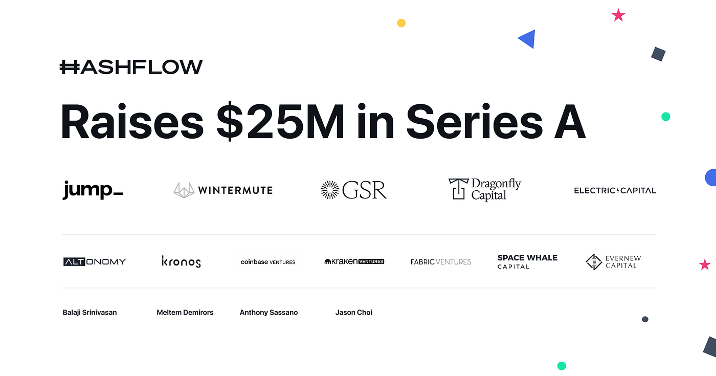 Hashflow Raises $25M Series A from Jump Crypto, Wintermute, and GSR | by  Hashflow | Hashflow