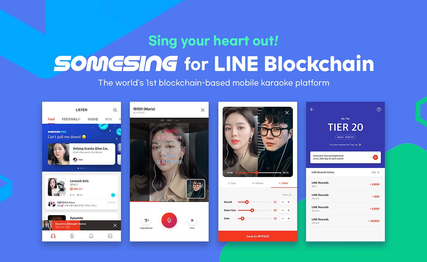 SOMESING, blockchain-based social karaoke app, signed a strategic