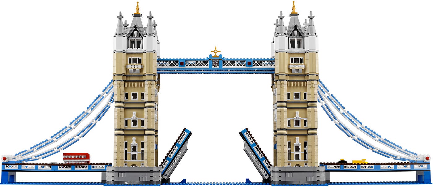 I spent 13.5hrs non-stop building the LEGO Tower Bridge in front of the  real Tower Bridge in London — Bridge-ception | by Tommy Oswin Williams |  Medium