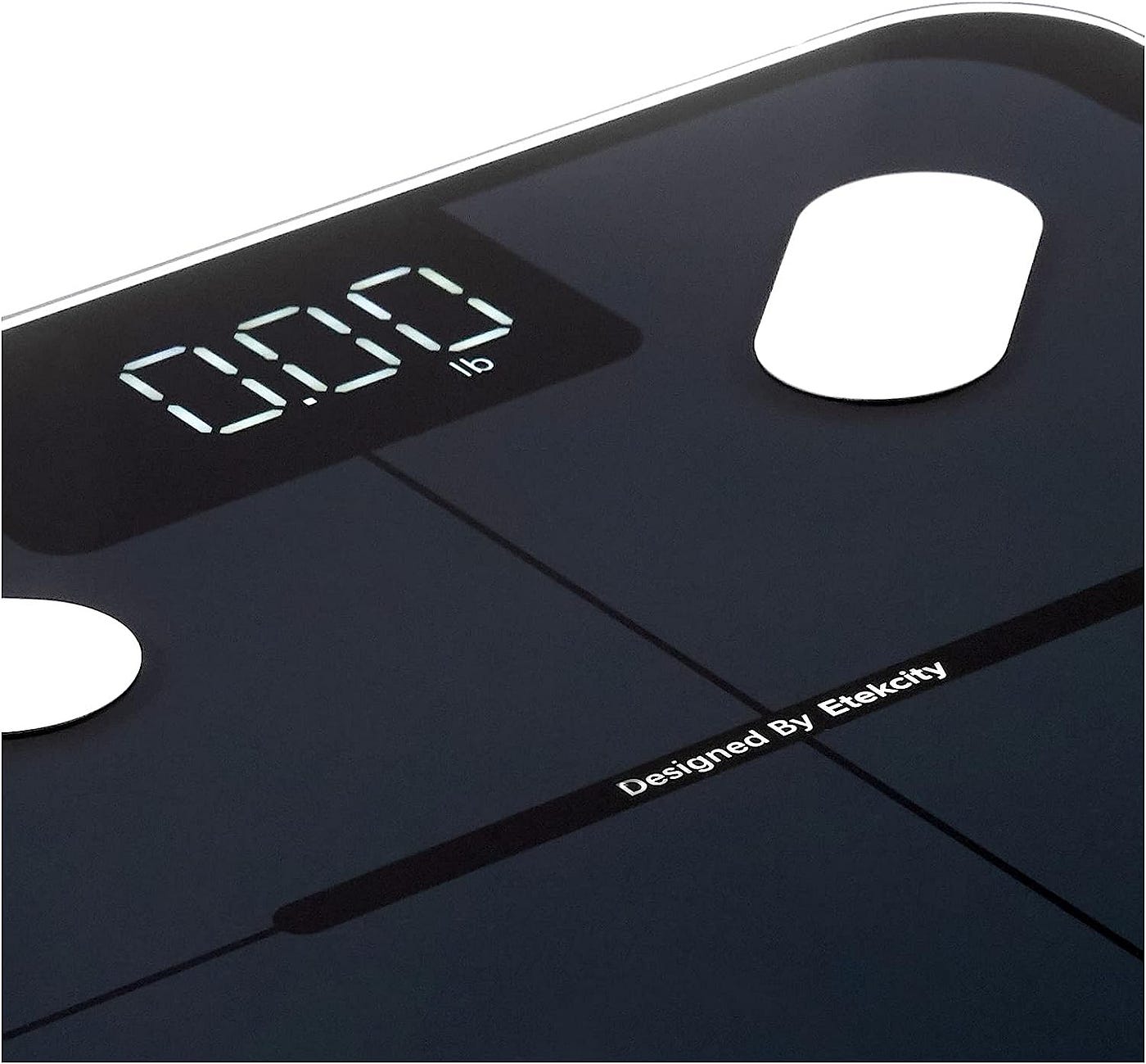 Etekcity Smart Scale: Body Weight/Fat, BMI, Bluetooth 400lb