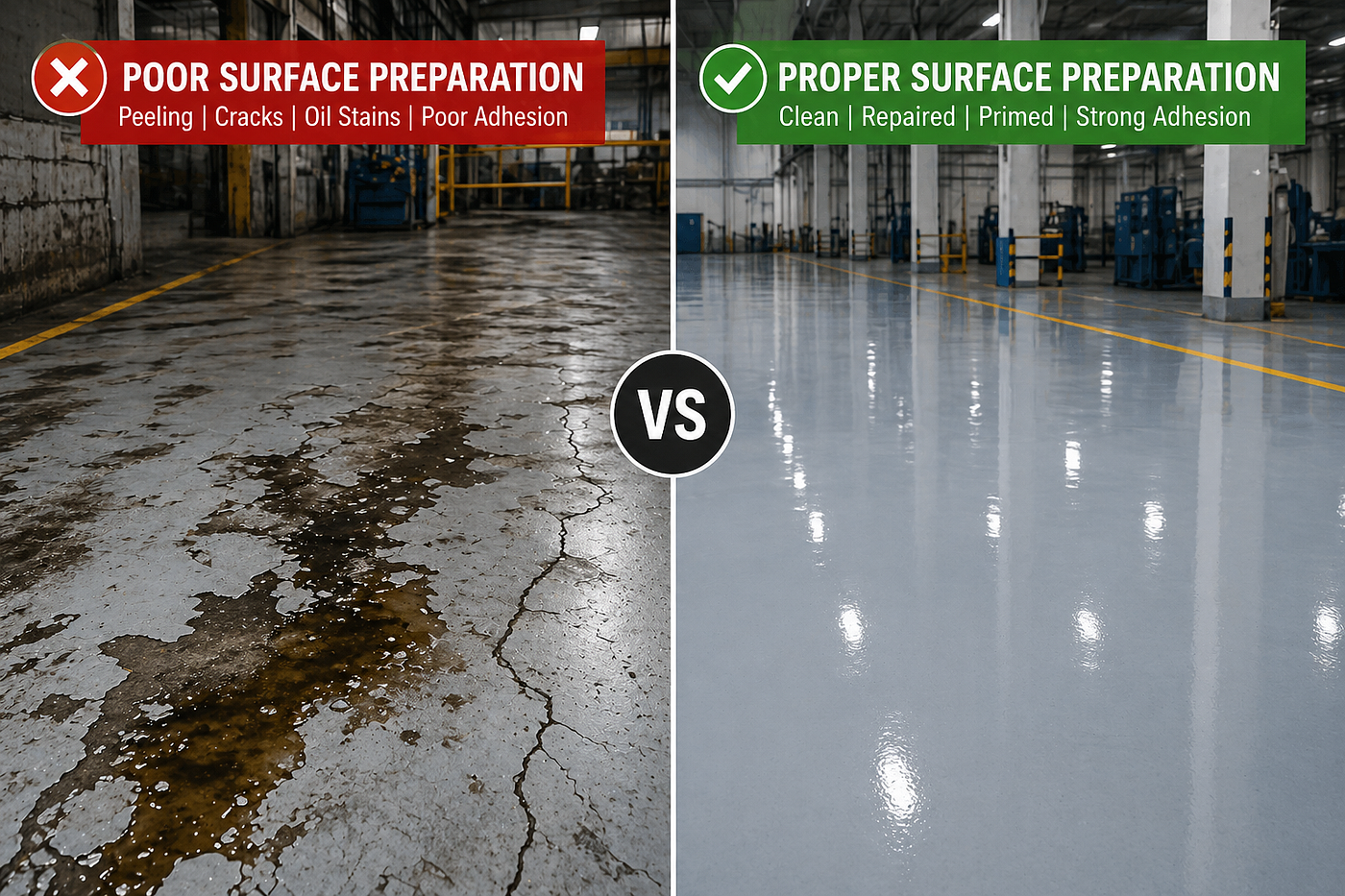 Why Construction Chemicals Fail: It’s Not the Product — It’s the Surface