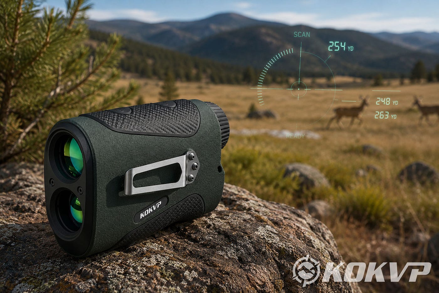 Outdoor Rangefinders for Scanning and Moving Targets