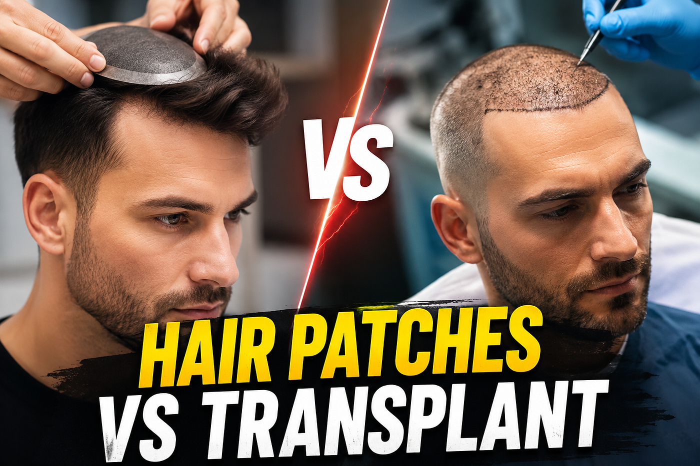 Hair Patches vs Hair Transplant: Which Hair Replacement Option Is Right for You?