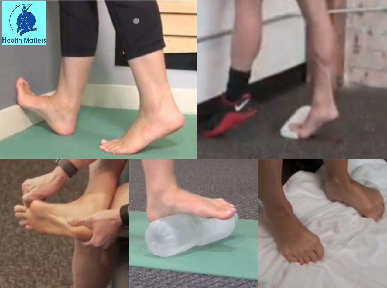 Exercises for Plantar Fasciitis. The most affective exercises for…, by Dr  Muhammad Umer