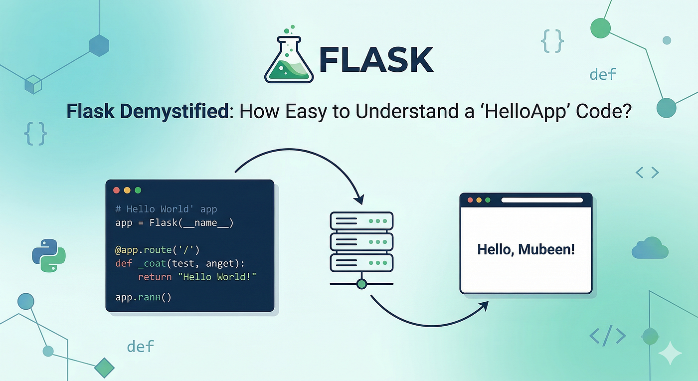 Flask Demystified: How Easy is it to Understand a “HelloApp”?