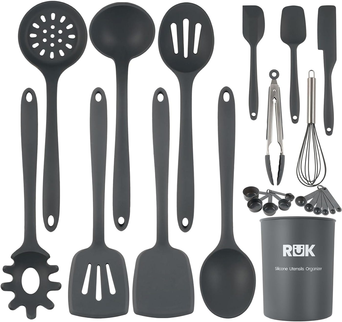 Stainless Steel Kitchen Utensil Set, Standcn 9 PCS Cooking