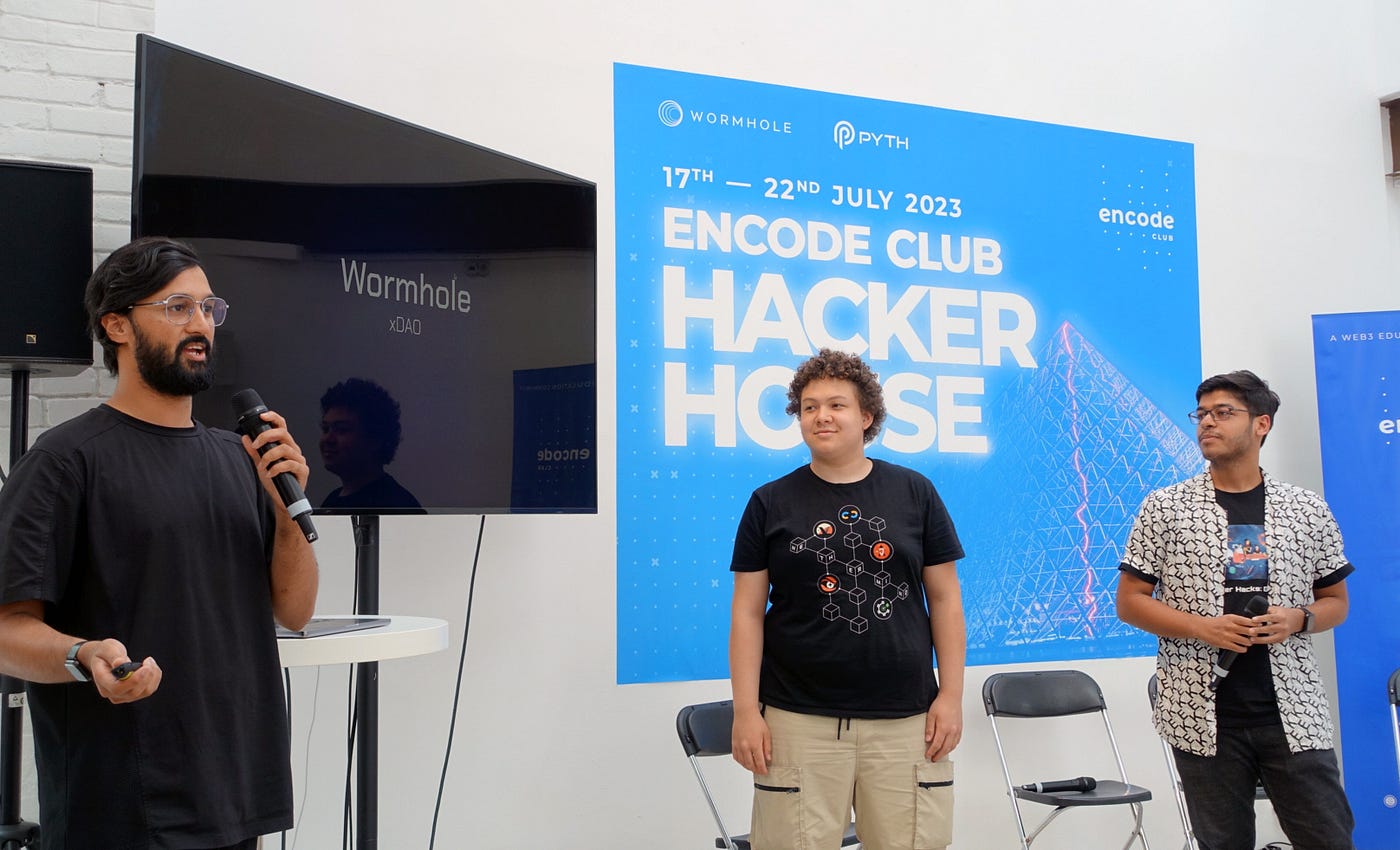 Encode Club Hacker House with Wormhole and Pyth, July 17th to July 22nd  2023 — Summary and Overview | by Vanessa Losic | Encode Club