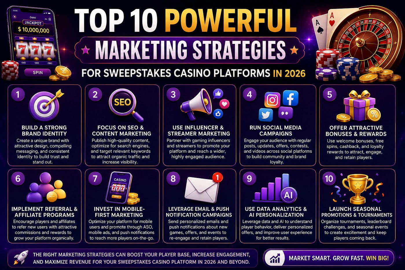Top 10 Powerful Marketing Strategies for Sweepstakes Casino Platforms in 2026