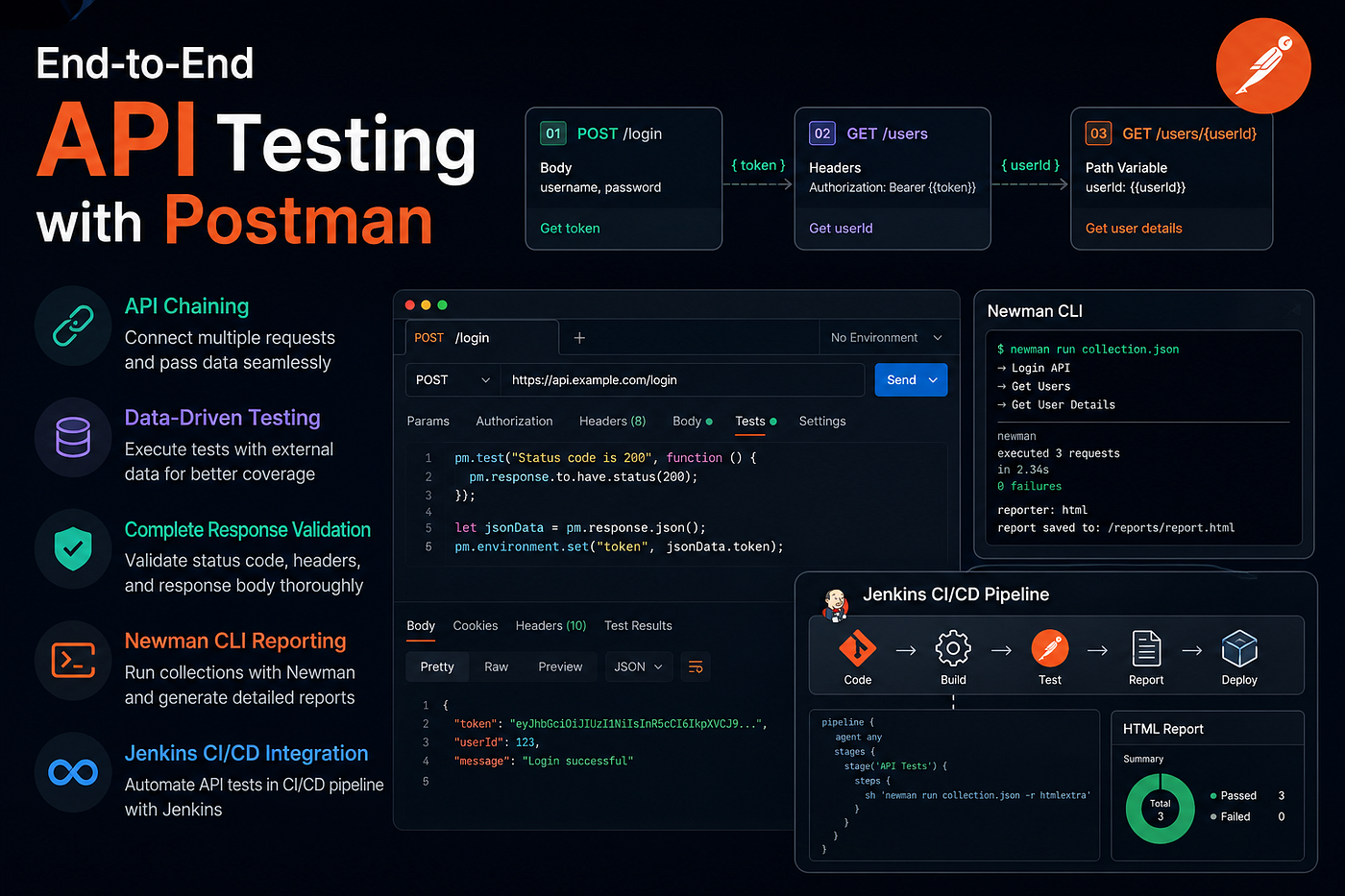 End-to-End API Testing with Postman