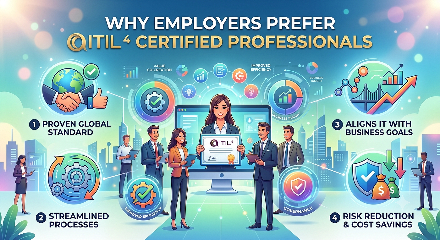 Why Employers Prefer ITIL 4 Certified Professionals