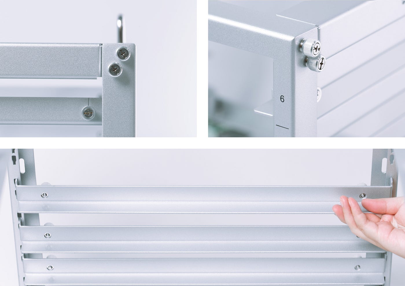 UniFi ツールレス ミニラック Ubiquiti UniFi 6U Toolless Mini Rack