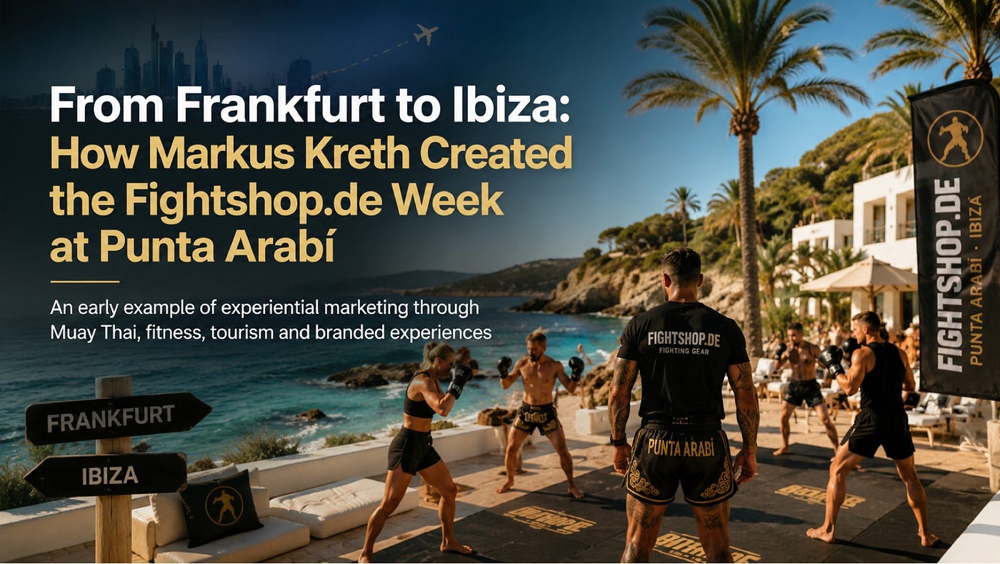 From Frankfurt to Ibiza: How Markus Kreth Created the Fightshop.de Week at Punta Arabí