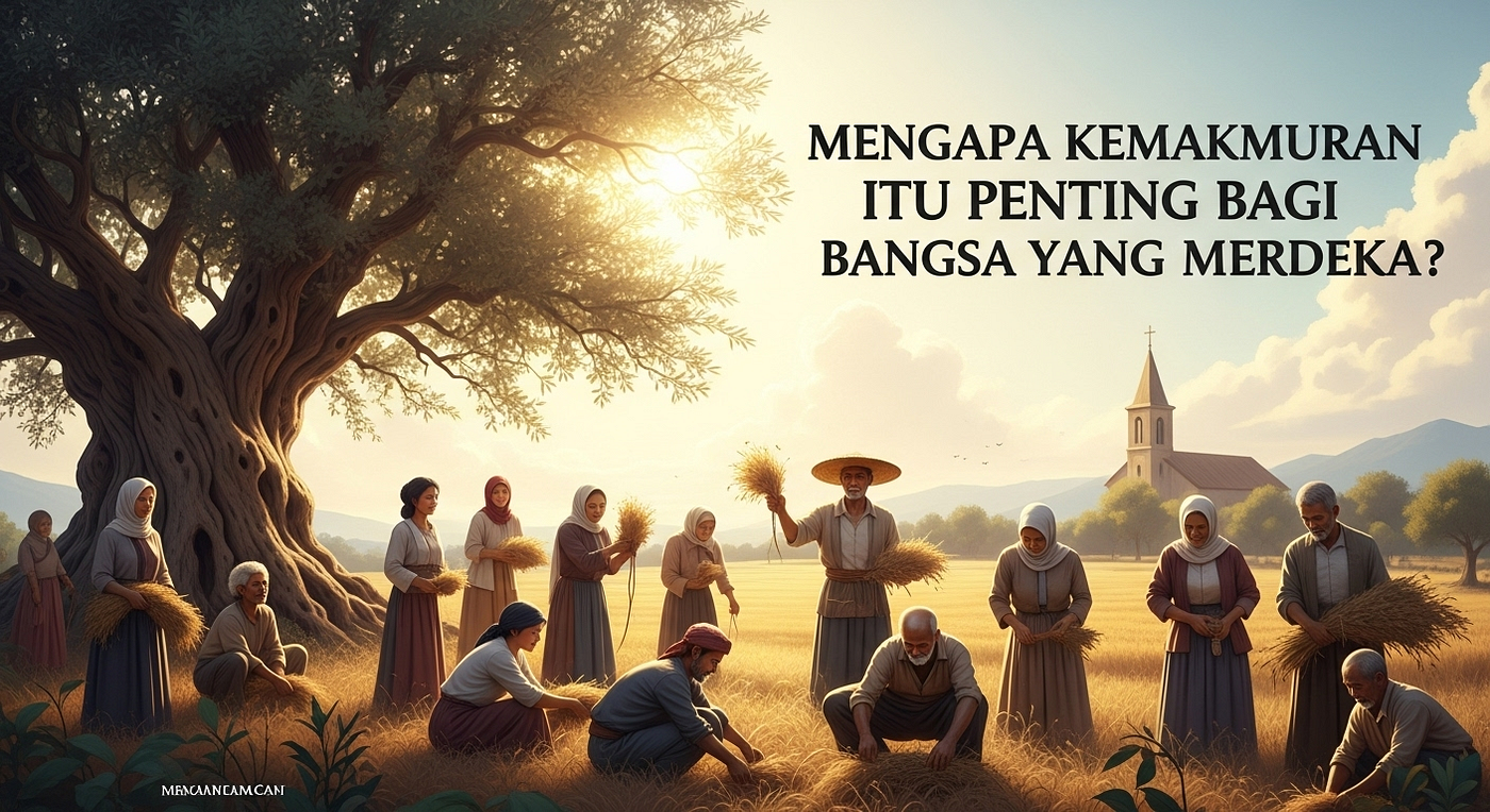 Mengapa Kemakmuran Itu Penting bagi Bangsa yang Merdeka?