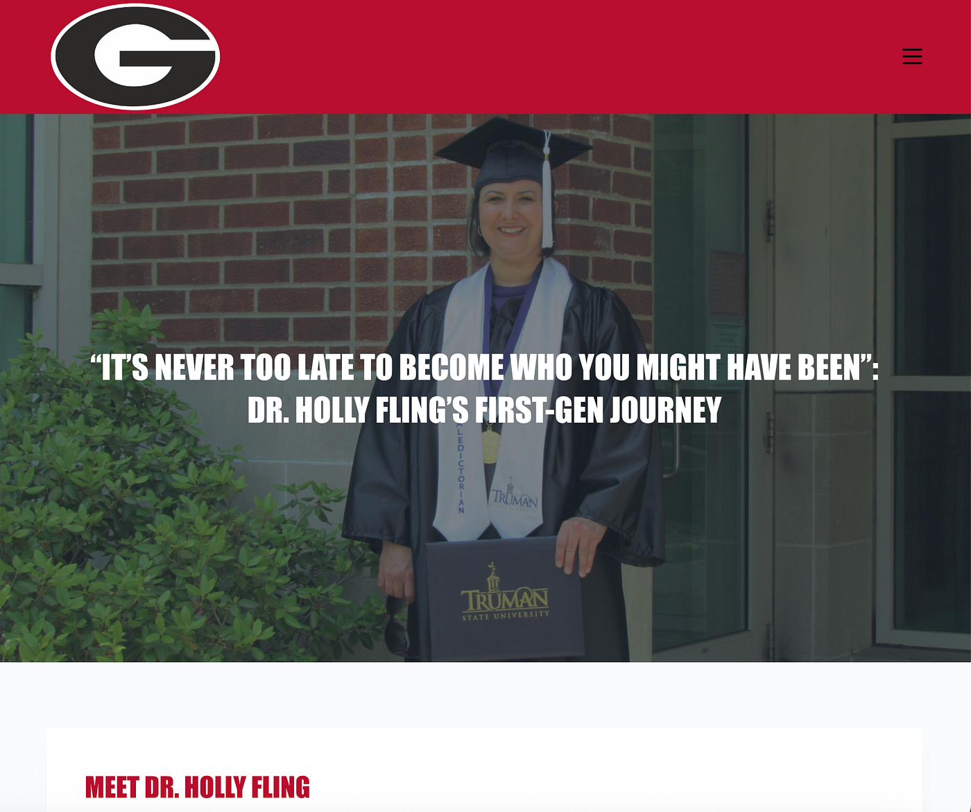 Faces Of First-Gen At UGA