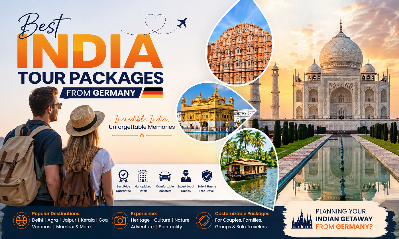 Best India Tour Packages from Germany: Travel Costs, Top Destinations & Expert Tips
